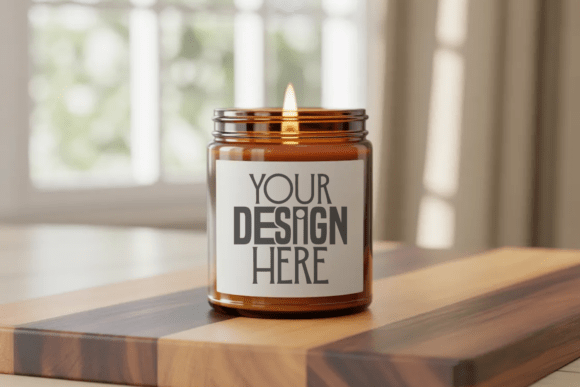 Amber Candle Mockup Review: Elevating Product Mockups with Warmth and Elegance