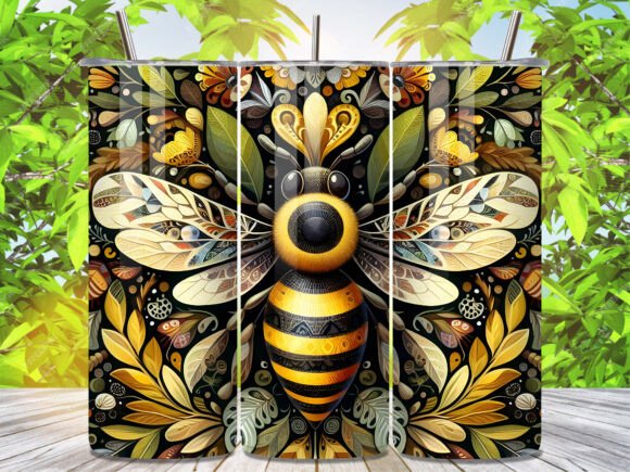 Boho Tribal Honey Bee Crown Tumbler Wrap Review for Real Craft Projects