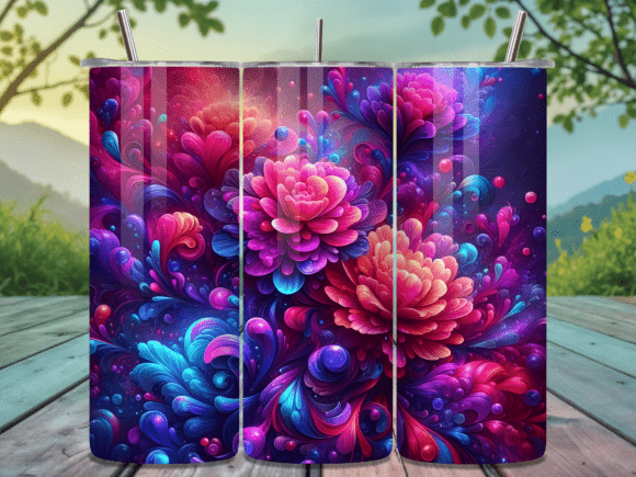 Neon Dahlia Mystical Glow Tumbler Wrap Review