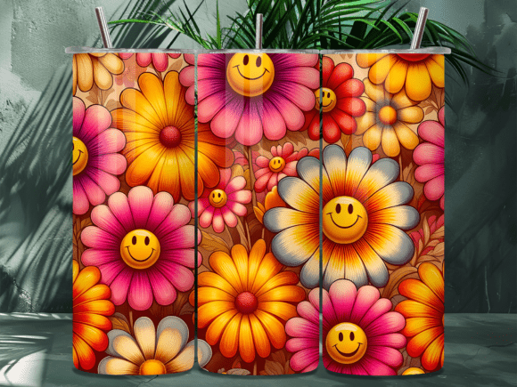 Retro Daisy Smiley Face Tumbler Wrap Review for Real Crafting Projects