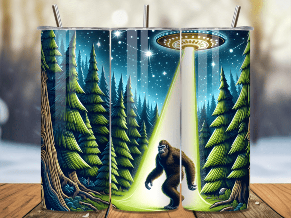 Sasquatch Alien Abduction Tumbler Wrap Review for Professional Use
