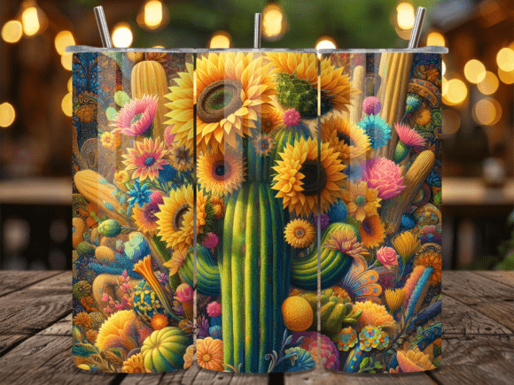 Sunflower and Saguaro Tumbler Wrap Review for Real Projects
